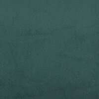 Boxspring met matras fluweel donkergroen 120x200 cm
