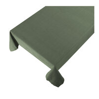 Linen&amp;More Linen&amp;Amp;More Tafelkleed Indi Army Green 140X250 Cm Groen