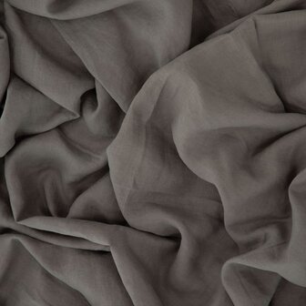 Bedsprei Milo 260x260 cm polyester grijs