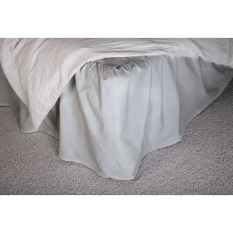 Bedrok Pixy 200x120 cm katoen lichtgrijs