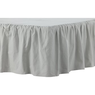 Bedrok Pixy 200x120 cm katoen lichtgrijs