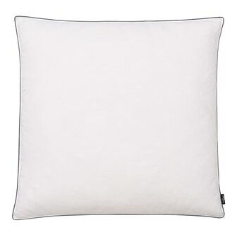 Kussens 2 st verenvulling 80x80 cm wit