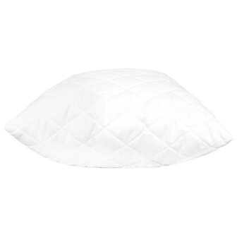 Kussens 2 st 80x40x14 cm traagschuim