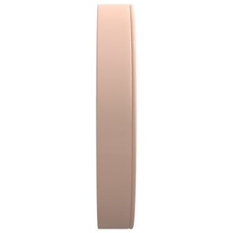 Wandklok &Oslash;29,5 cm polystyreen en glas goudkleurig en wit