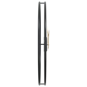 Wandklok &Oslash;50 cm ijzer zwart