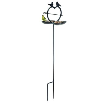 Vogelvoederhuisje 92 cm bruin