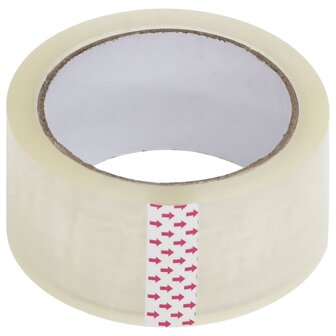 Verpakkingstape 72 st 48 mm x 66 m transparant