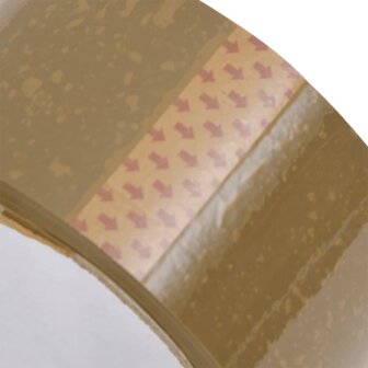 Verpakkingstapes 72 st 48 mm x 66 m bruin