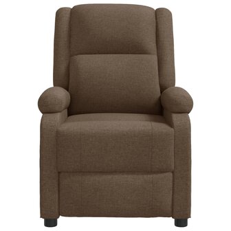 Massagestoel stof bruin
