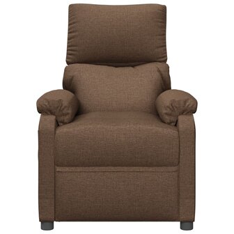 Massagestoel stof bruin