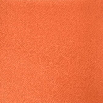Massage gamestoel kunstleer zwart en oranje