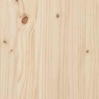 Krukken 2 st 40x40x75 cm massief grenenhout
