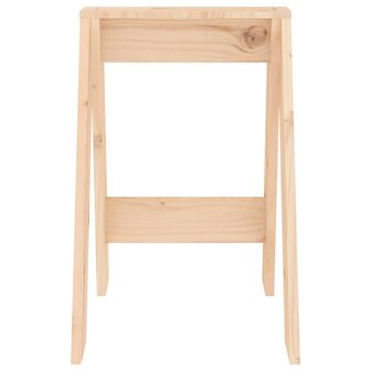 Krukken 2 st 40x40x60 cm massief grenenhout