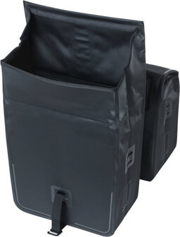Basil Dubbele Fietstas Urban Dry 50 Liter Zwart - 17659