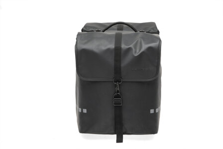 New Looxs Odense Dubbele Fietstas Mik Adapter 39 Liter Zwart