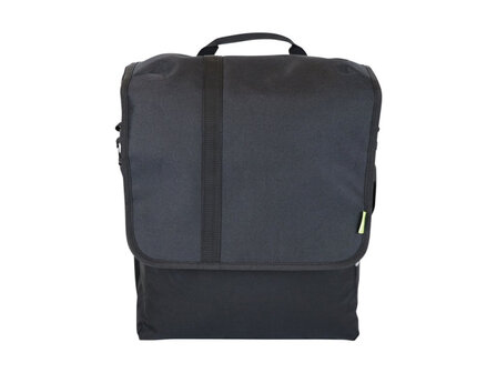 Dresco Pakaftas/Schoudertas 20 Liter Nylon Zwart