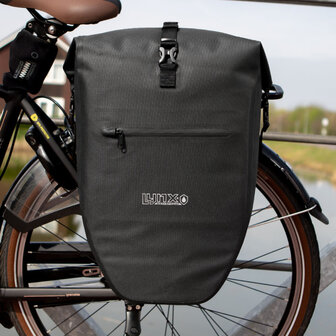 Lynx Hayes Enkele Fietstas 29 Liter Quick-Mount zwart zwart