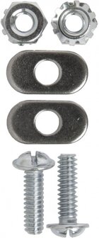 Hi-Point Toeclips Universeel Zwart 2 Stuks