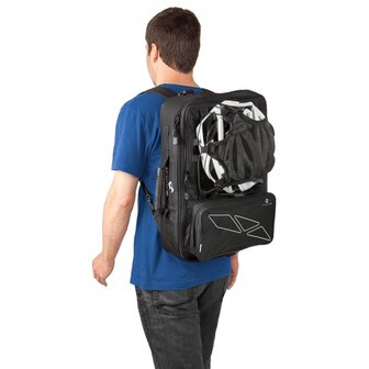 M-Wave Dubbele Fietstas Amsterdam Triple 96 Liter Zwart