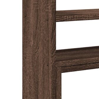 Bureau organiser 40x17x41 cm bewerkt hout bruin eikenkleurig