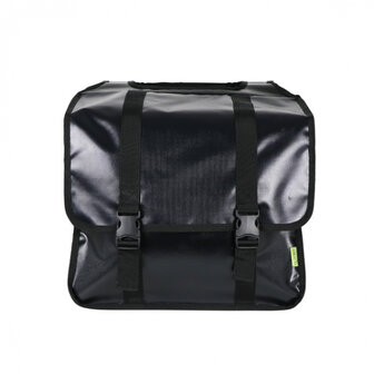 Dresco Transporter Dubbele Fietstas 50 Liter Bisonyl Zwart