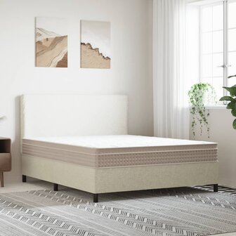 Pocketveringmatras middelhard 160x200 cm Super King Size