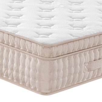 Pocketveringmatras middelhard 160x200 cm Super King Size