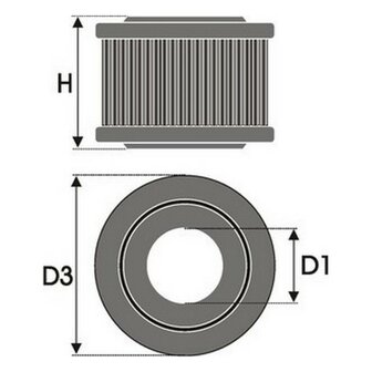Luchtfilter Green Filters R155252