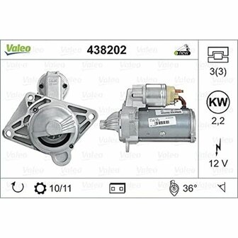 Bigbuy Car Startmotor 438202 (Refurbished A)