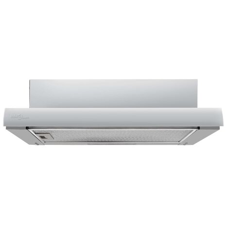 Afzuigkap inbouw slank 480 m³/u aluminium roestvrij staal