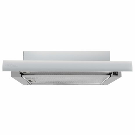 Afzuigkap inbouw slank 480 m³/u aluminium roestvrij staal