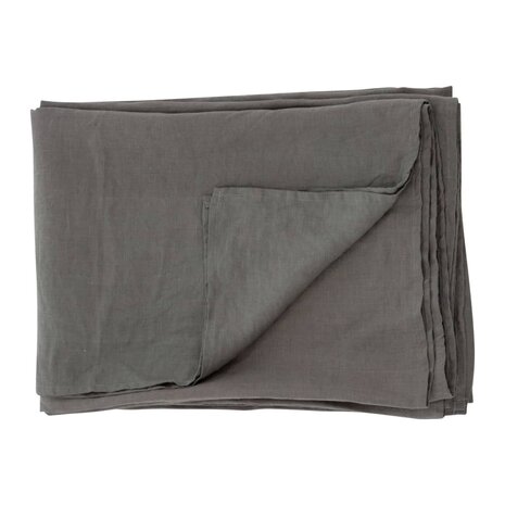 Bedsprei Milo 260x260 cm polyester grijs