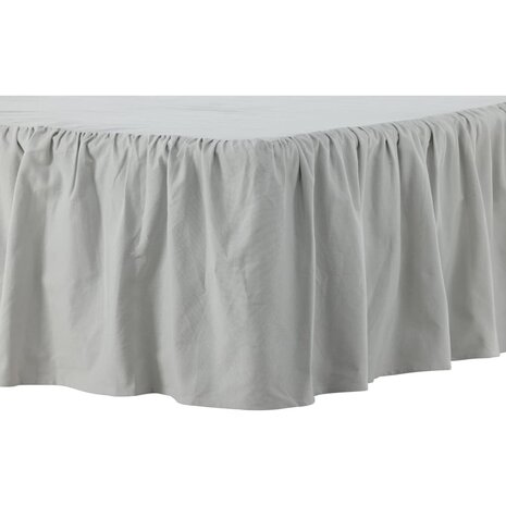 Bedrok Pixy 200x120 cm katoen lichtgrijs