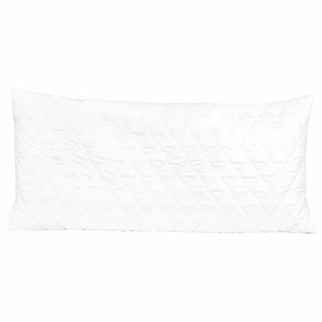 Kussens 2 st 80x40x14 cm traagschuim
