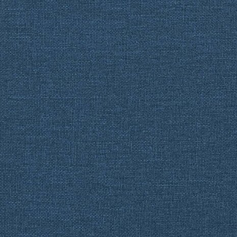 Chaise longue met kussens stof blauw