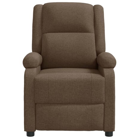 Massagestoel stof bruin