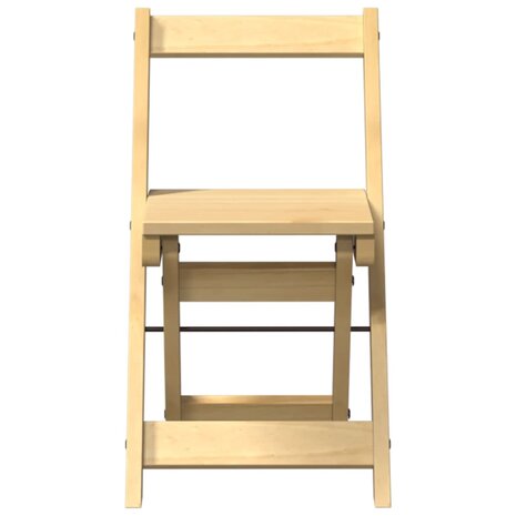 Eetkamerstoelen 4 st Corona inklapbaar grenenhout wasbruin