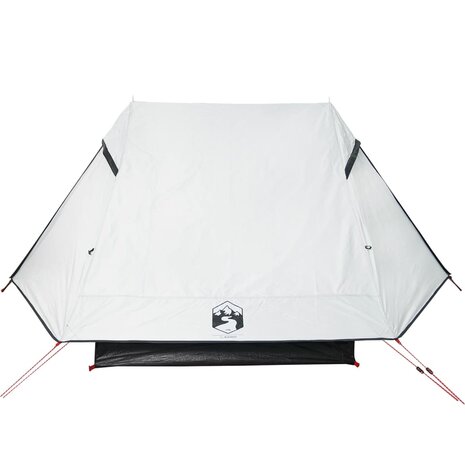 Tent 2-persoons waterdicht verduisterend stof wit