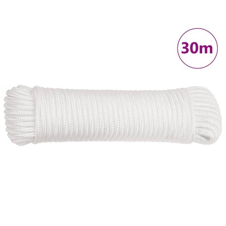Anker met touw inklapbaar 2,5 kg smeedijzer zilverkleurig