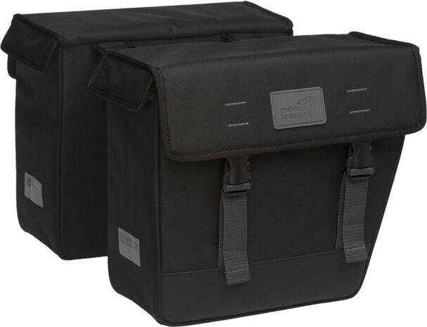 New Looxs Dubbele Fietstas Origin Hybride 33 Liter – 112.330 zwart zwart