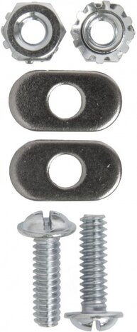 Hi-Point Toeclips Universeel Zwart 2 Stuks