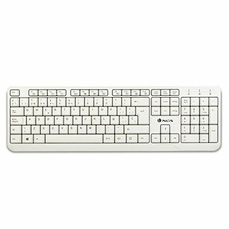 Ngs Toetsenbord Ngs Ngs-Keyboard-0284 Wit
