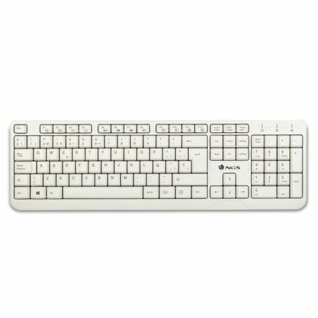 Ngs Toetsenbord Ngs Ngs-Keyboard-0284 Wit