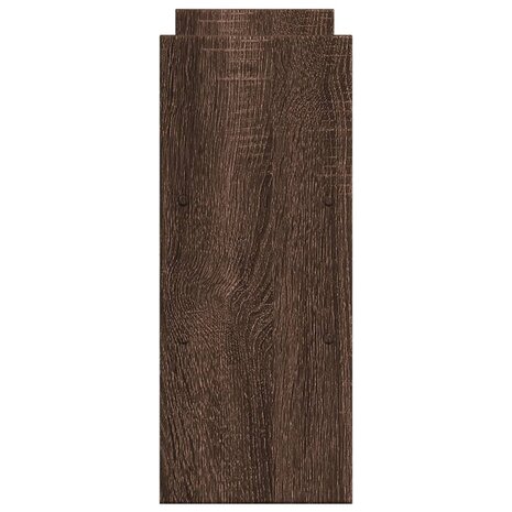 Bureau organiser 40x17x41 cm bewerkt hout bruin eikenkleurig