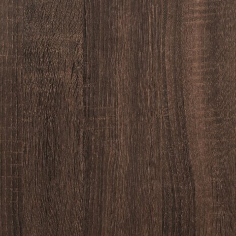 Bureau organiser 40x17x41 cm bewerkt hout bruin eikenkleurig
