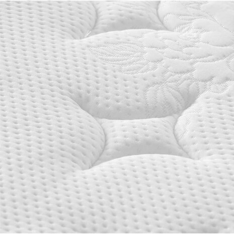Pocketveringmatras middelhard 160x200 cm Super King Size