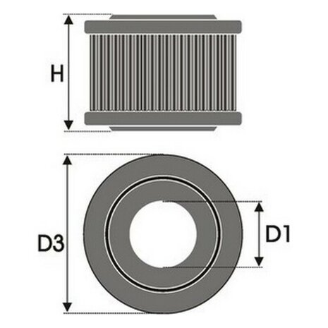 Luchtfilter Green Filters R155252