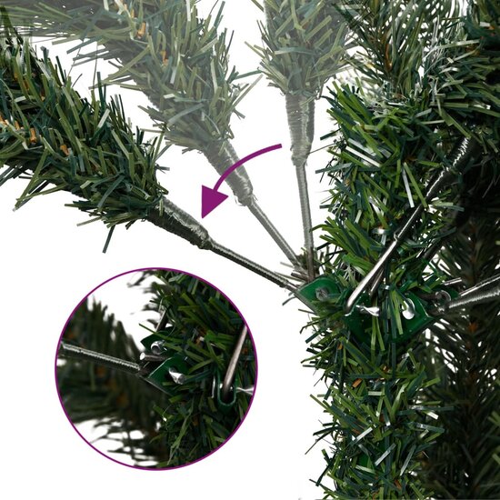 Kunstkerstboom smal met 300 LED&#039;s 240 cm