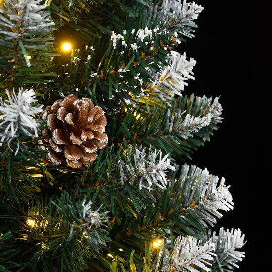 Kunstkerstboom smal met 300 LED&#039;s 240 cm