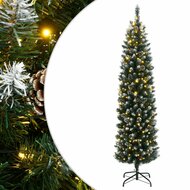 Kunstkerstboom smal met 300 LED&#039;s 240 cm